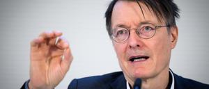 Karl Lauterbach (SPD), Bundesminister für Gesundheit, spricht von erfolgversprechenden Tests in den Modellregionen. 
