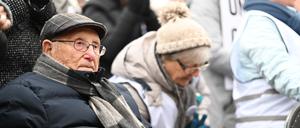 Der Holocaust-Überlebende Albrecht Weinberg (99).