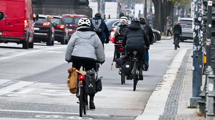 Radfahrer und Fußgänger sind im Straßenverkehr besonders gefährdet.