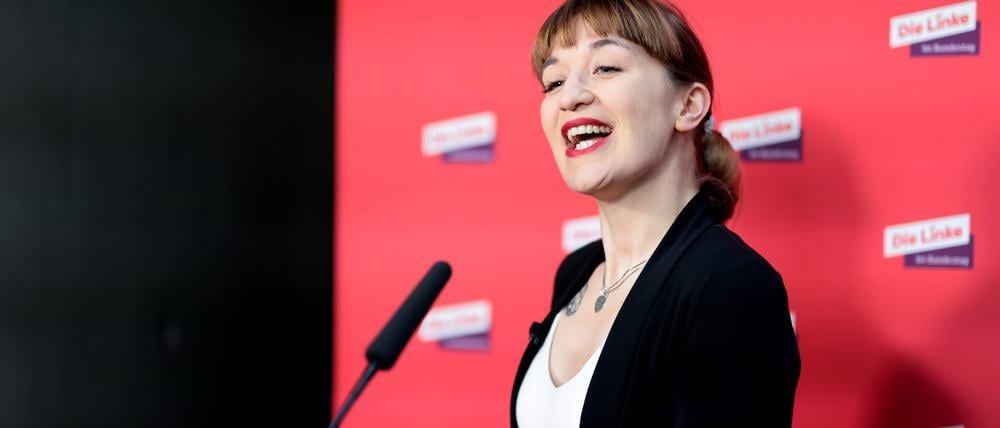 Heidi Reichinnek, Gruppenvorsitzende von Die Linke.