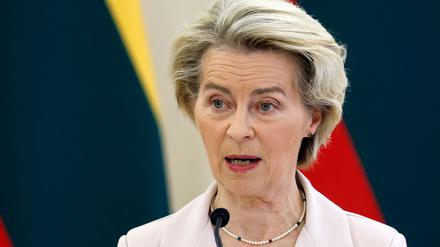 EU-Kommissionschefin Ursula von der Leyen.