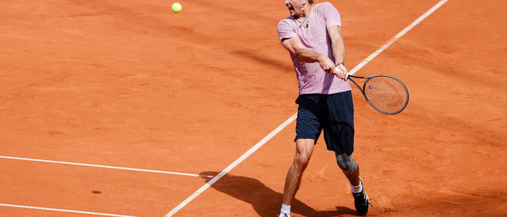 Alexander Zverev hofft auf seinem Lieblingsbelag Sand auf neue Erfolgserlebnisse.