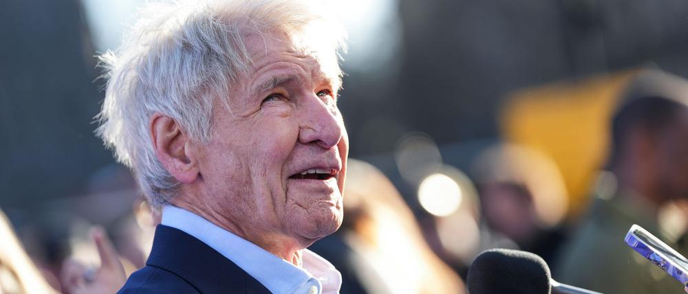 Harrison Ford bei der Europa-Premiere des Films „Captain America: Brave New World“ in London