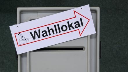 Eine Wahlurne.