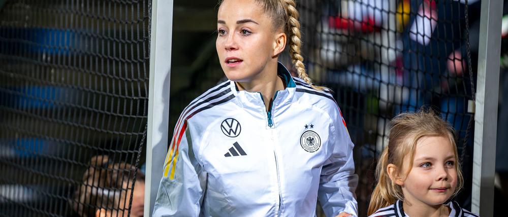 Geht gern voran: Bayern Münchens Verteidigerin Giulia Gwinn.