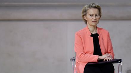 25 Prozent auf Stahl- und Aluminiumimporte: EU-Kommissionspräsidentin Ursula von der Leyen kündigte „entschiedene“ Gegenmaßnahmen an. 