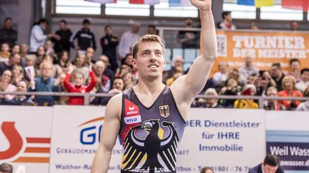 Tom Schultze nimmt am Turnier der Meister in Cottbus teil.
