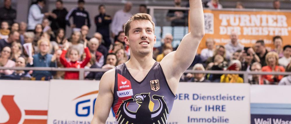 Tom Schultze nimmt am Turnier der Meister in Cottbus teil.
