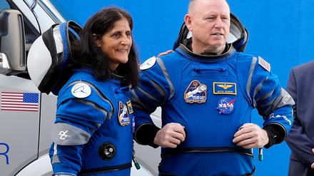 Die beiden Astronauten sollten Ende März oder Anfang April zurückkehren. (Archivbild)