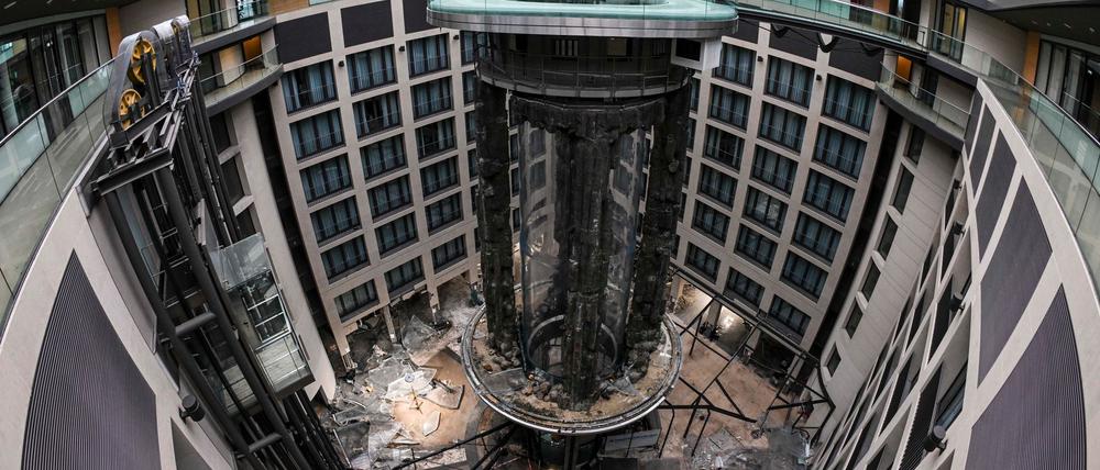 Das Aquarium wurde durch einen vertikal angelegten Garten ersetzt. (Archivbild)