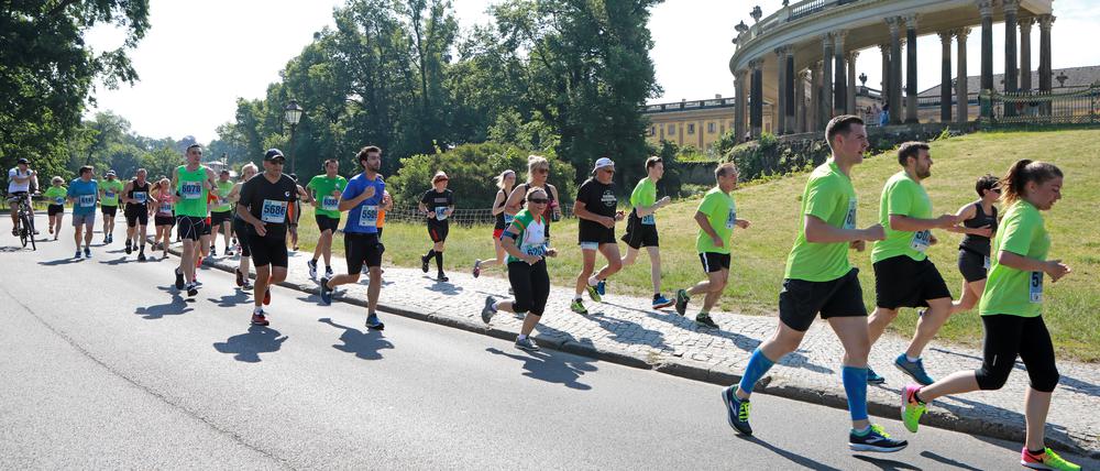 Der Potsdamer Schlösserlauf führt an zahlreichen Sehenswürdigkeiten entlang.