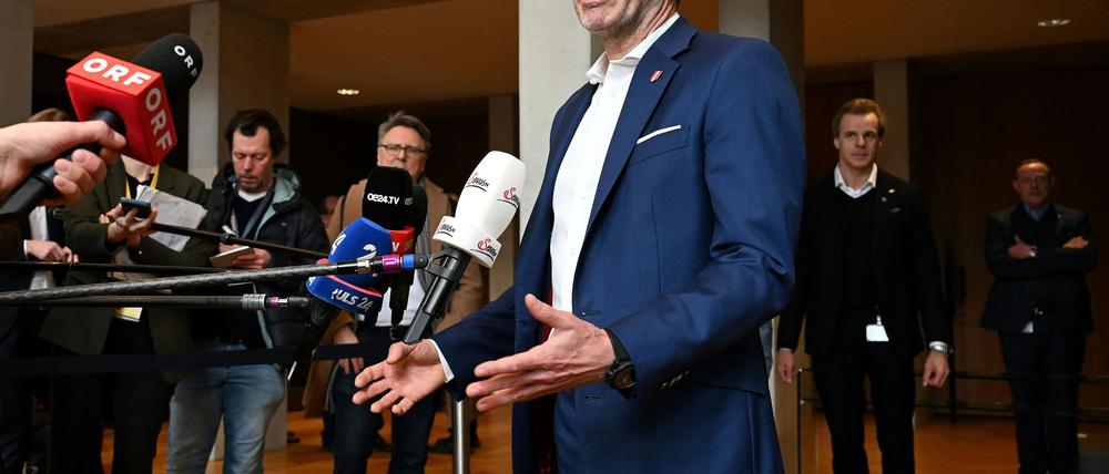 Kickl sieht die Schuld für die Gesprächsblockade bei den Konservativen. (Archivbild)