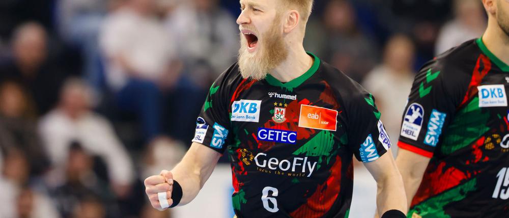 Matthias Musche war mit Felix Claar zusammen bester SCM-Schütze in Kielce