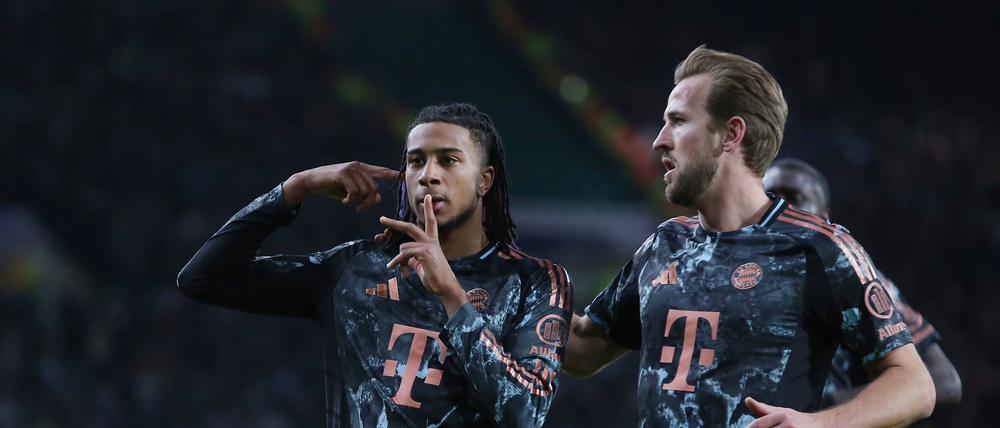 Michael Olise und Harry Kane.