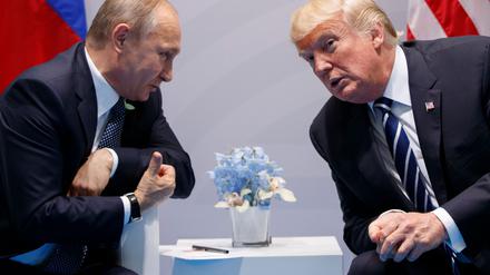 Donald Trump rühmt sich eines guten Drahts zu Wladimir Putin. (Archivbild)