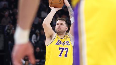 Muss bei den Lakers erst noch richtig ankommen: NBA-Star Luka Doncic.