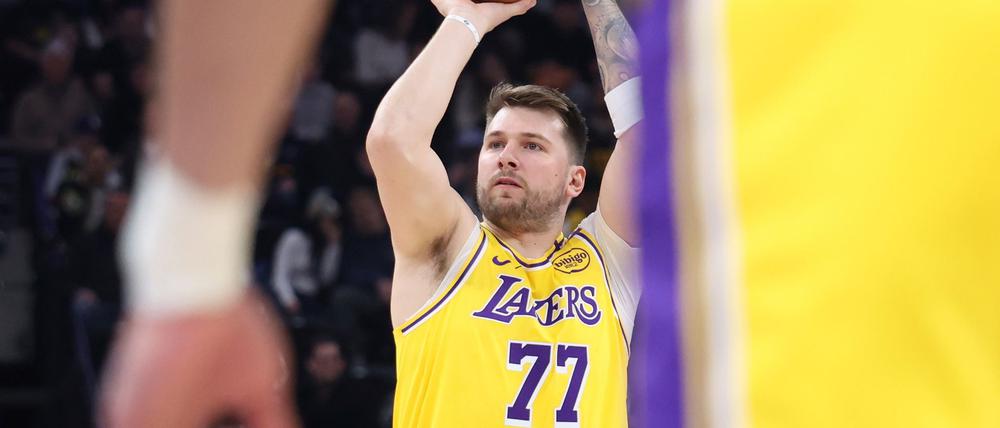 Muss bei den Lakers erst noch richtig ankommen: NBA-Star Luka Doncic.