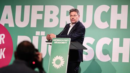Grünen-Kanzlerkandidat Robert Habeck