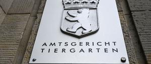 Der Prozess wird am Amtsgericht Berlin geführt. (Archivbild)