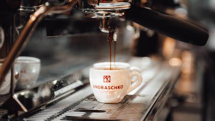 Promomaterial der Kaffeerösterei Andraschko