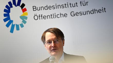 Karl Lauterbach (SPD), Bundesgesundheitsminister.