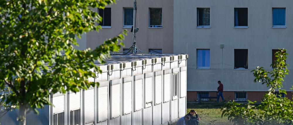 In Eisenhüttenstadt steht eine Erstaufnahmeeinrichtung für Asylbewerber - jetzt wird dort ein sogenanntes Dublin-Zentrum eingerichtet werden. (Archivbild)