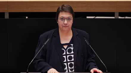 Rechnungshofpräsidenten Karin Klingen warnt vor allzu lässiger Haushaltspolitik. 