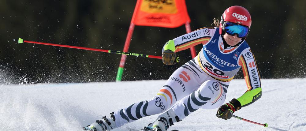 Lena Dürr zeigte im WM-Riesenslalom eine überraschend gute Leistung.