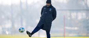 Wer kickt den Ball ins Tor? Das ist eine der Fragen, auf die Cristian Fiel eine Antwort finden muss.