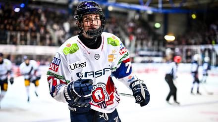 Maxim Schäfer wusste seine üppige Eiszeit gegen Düsseldorf zu nutzen.