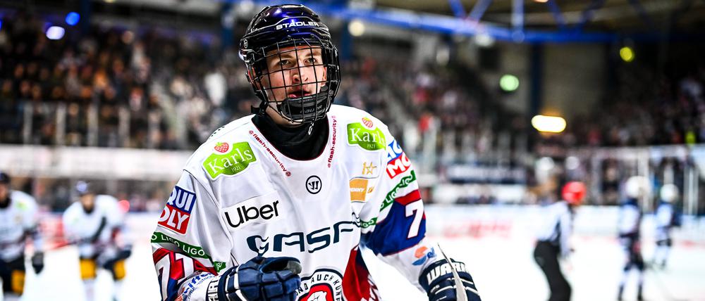 Maxim Schäfer wusste seine üppige Eiszeit gegen Düsseldorf zu nutzen.
