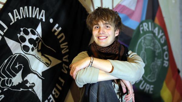 Max Süßenbach von Fridays for Future Potsdam.