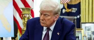 Der US-Präsident Donald Trump.