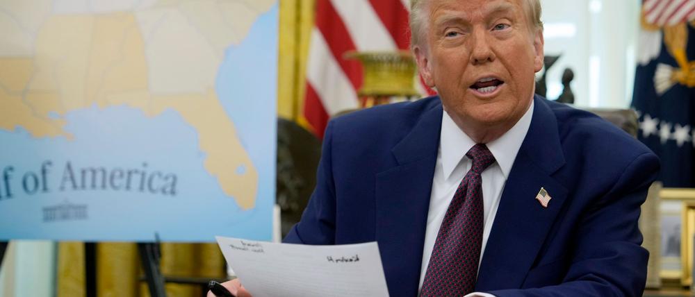 US-Präsident Trump bezeichnet den Ausschluss von Russland als einen „Fehler“.