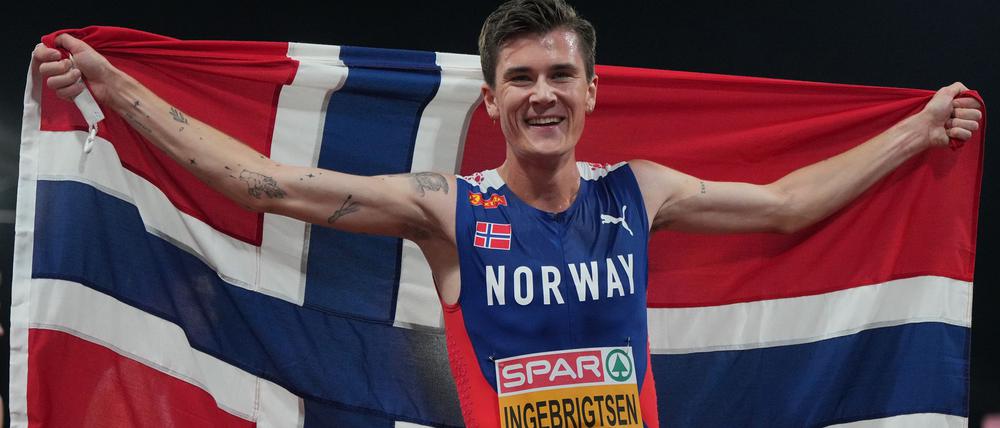Der norwegische Lauf-Star Ingebrigtsen stellt zwei Weltrekorde auf.