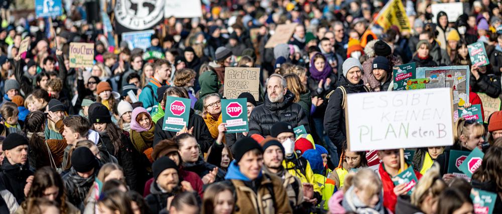Fridays for Future kündigt große Proteste in ganz Deutschland an. (Archivbild)
