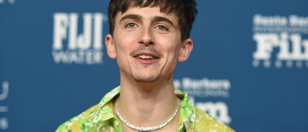 Timothée Chalamet stellt aktuell weltweit „Like A Complete Unknown“ vor. (Archivbild)