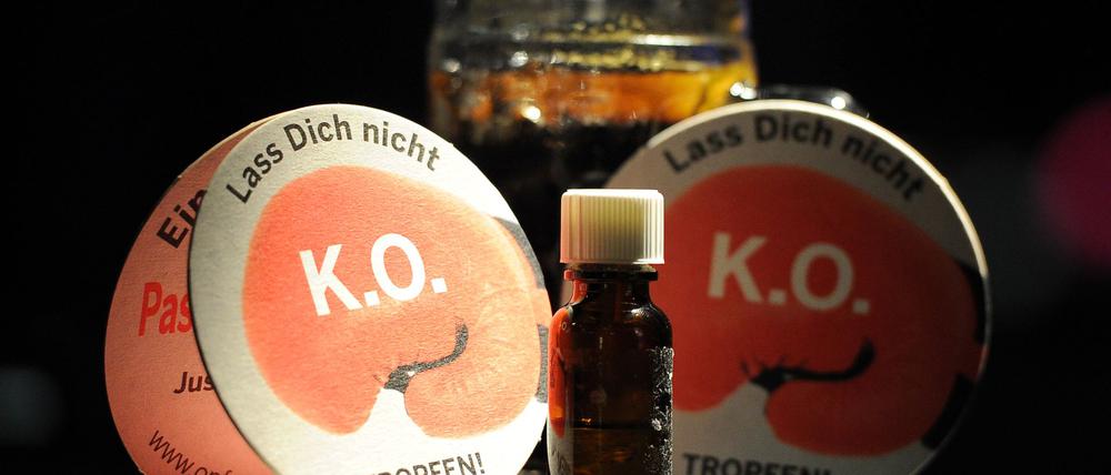 Die sächsische Polizei vermutet ein großes Dunkelfeld bei Straftaten in Zusammenhang mit K.-o.-Tropfen. (Symbolbild)