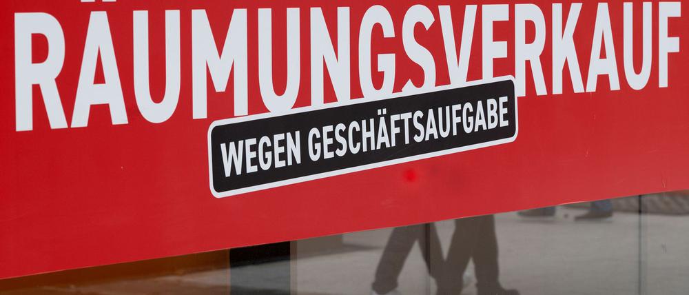 Immer mehr Unternehmen geben auf. (Archivbild)