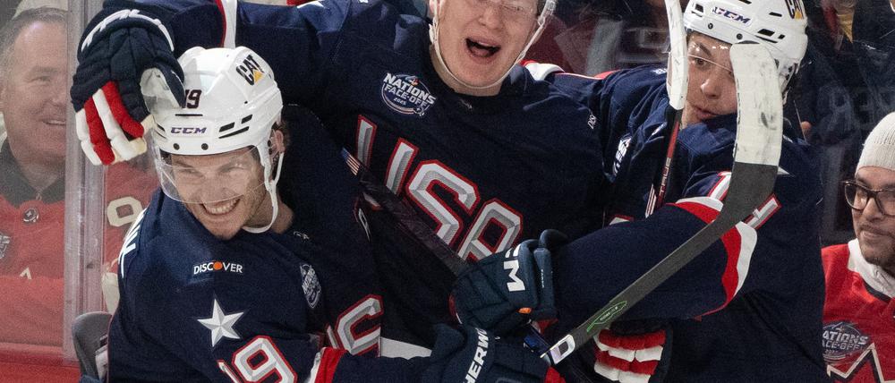 Für das US-Team gab es beim Vier-Nationen-Turnier in Montreal nicht nur Tore, sondern auch Buhrufe bei der Hymne