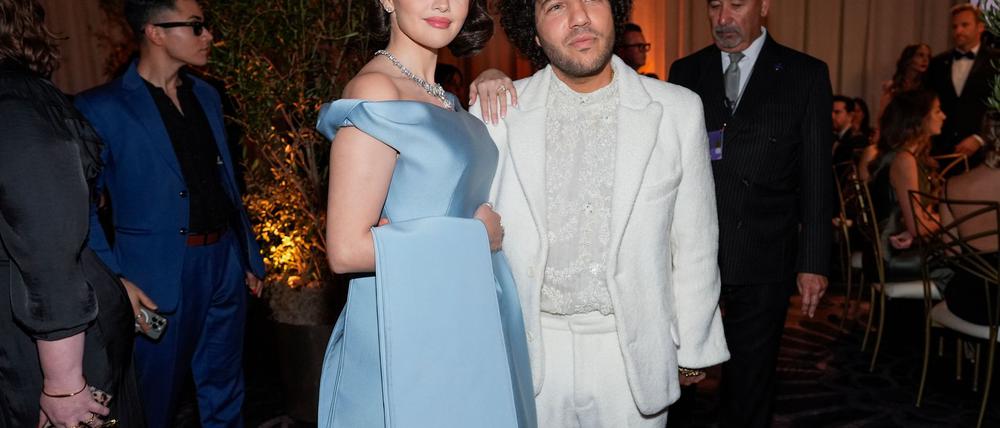 Selena Gomez und ihr Partner Benny Blanco haben ein gemeinsames Album angekündigt. (Archivbild)