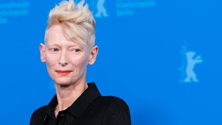 Tilda Swinton beim Foto-Call der Berlinale.