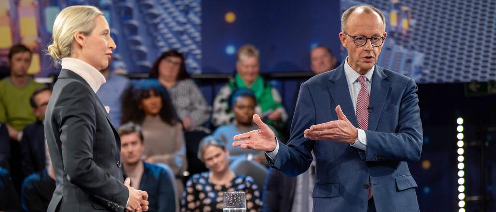 Im Wahlkampf wurde AfD-Spitzenkandidatin Alice Weidel häufig in TV-Studios eingeladen.