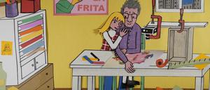 Die Tochter und ihr Regie-Papa: Maya und Michel Gondry im Generation-Beitrag „Maya, donne-moi un titre“. 