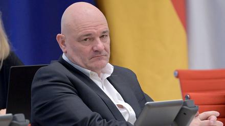 Brandenburgs Finanzminister und stellvertretender Ministerpräsident Robert Crumbach (BSW).