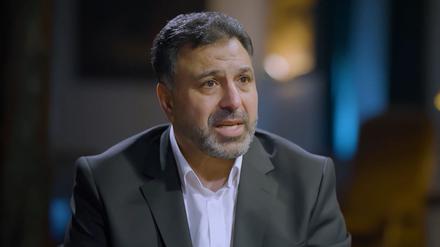 Farid al-Madhan, bisher als „Caesar“ bekannt, im Interview mit Al-Dschasira. 