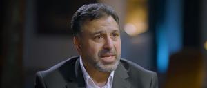 Farid al-Madhan, bisher als „Caesar“ bekannt, im Interview mit Al-Dschasira. 