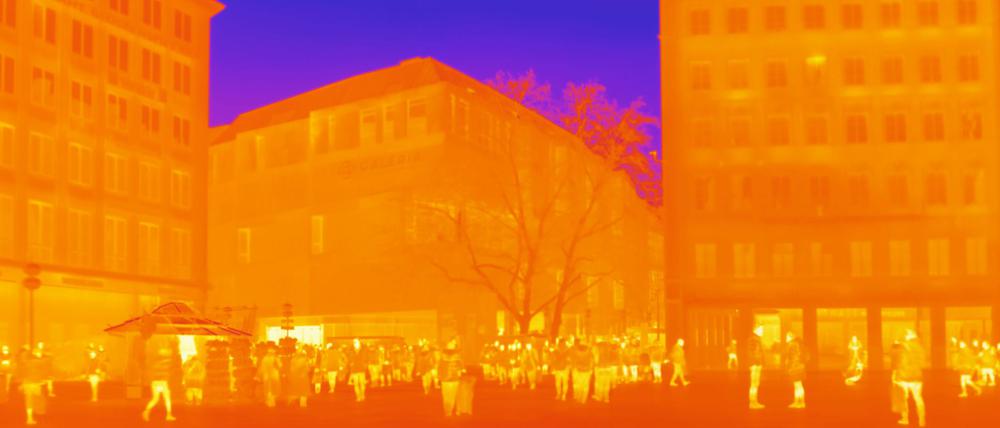 Wie müssen Gebäude und städtische Infrastruktur angepasst an den Klimawandel geplant werden, um die Temperaturen in Städten zu reduzieren?