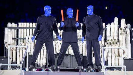 Die Blue Man Group feierte im 2004 Premiere in Berlin. (Archivbild)