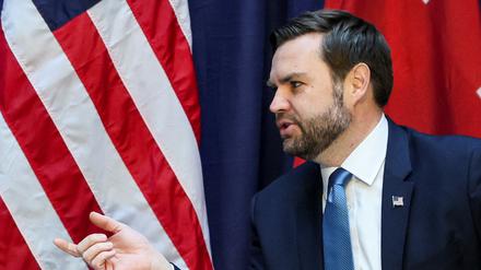 US-Vizepräsident J.D. Vance bei der Sicherheitskonferenz in München. 